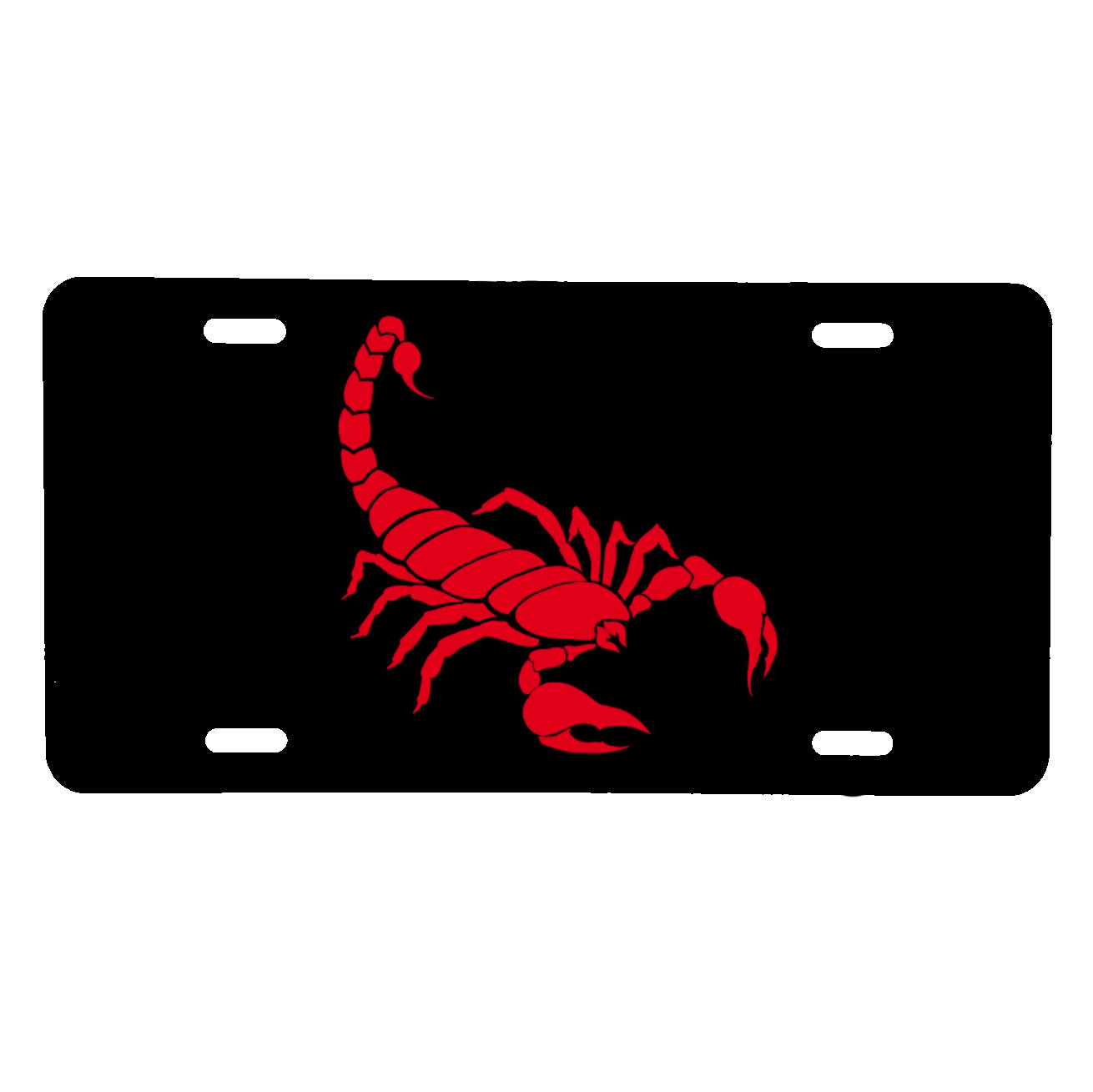 Scorpion License Plate