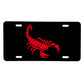 Scorpion License Plate