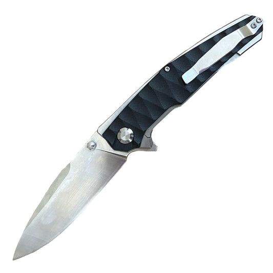 Drop Point Large Folding Knife